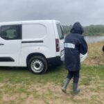 25.04.2025. Wióry, Akcja sprzątania wokół zbiornika / Fot. Anna Głąb - Radio Kielce