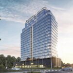 Wieżowiec przy ulicy Zagnańskiej - wizualizacja