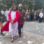 13.04.2025. Szydłów. Misterium Męki Pańskiej / Fot. Grażyna Szlęzak - Radio Kielce