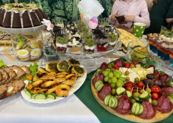 06.04.2025. Klimontów. Miejsko-Gminne Śniadanie Wielkanocne / Fot. Grażyna Szlęzak - Radio Kielce