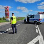 20.04.2025. Włostów. Wypadek / źródło: policja