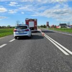 20.04.2025. Włostów. Wypadek / źródło: policja