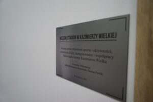 25.04.2025. Kazimierza Wielka. Stadion po modernizacji / Fot. Kamil Król - Radio Kielce