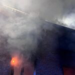 09.04.2025. Sandomierz. Pożar / Fot. Straż Pożarna