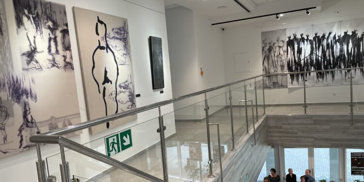 Końskie. Koneckie Centrum Kultury. Wystawa / Fot. Magdalena Galas-Klusek - Radio Kielce
