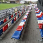 25.04.2025. Kazimierza Wielka. Stadion po modernizacji / Fot. Kamil Król - Radio Kielce