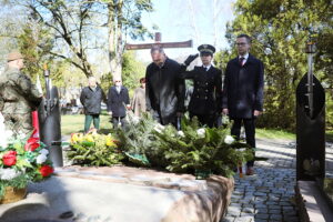 13.04.2025. Kielce. Dzień Pamięci Ofiar Zbrodni Katyńskiej. / Fot. Wiktor Taszłow - Radio Kielce
