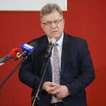 03.04.2025. Kielce. Spotkanie medalistów XII Światowych Zimowych Igrzysk Olimpiad Specjalnych w Turynie z wojewodą świętokrzyskim / Fot. Wiktor Taszłow - Radio Kielce