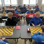 06.04.2025. Kielce. Drużynowe Mistrzostwa Województwa Młodzików, Juniorów i Seniorów na 2025 rok w szachach / Fot. Kamil Król - Radio Kielce