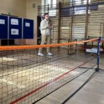 07.04.2025. Chęciny. Dzień sportu. Przedstawienie projektu „Uskrzydleni mocą tenisa” / Fot. Kamil Król - Radio Kielce