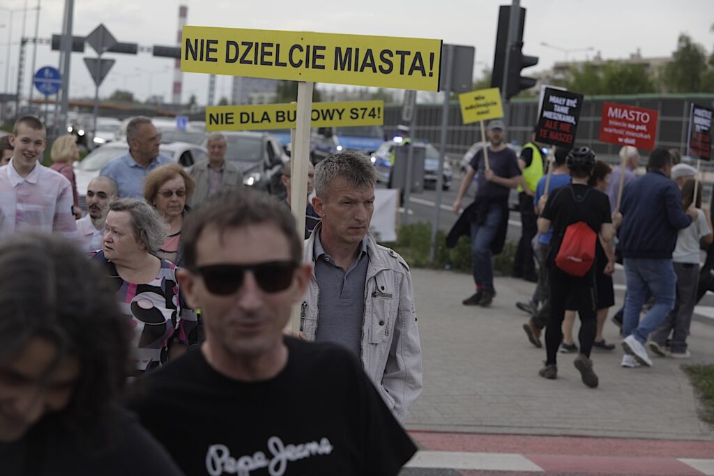 Kolejny protest przeciwko przebiegowi trasy S74 przez Kielce - Radio Kielce Kolejny protest przeciwko przebiegowi trasy S74 przez Kielce - Radio Kielce