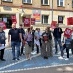 „Nie” dla ekspresówki, „tak” dla obwodnicy. W innym wypadku kolejne protesty - Radio Kielce 29.04.2025. Kielce. Złożenie petycji w sprawie budowy S74 / Fot. Marcin Marszałek - Radio Kielce