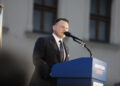 Kandydat Konfederacji na prezydenta Sławomir Mentzen / Fot. Jarosław Kubalski - Radio Kielce