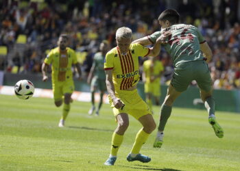 27.04.2025. Kielce. Mecz PKO BP Ekstraklasy: Korona Kielce – Jagiellonia Białystok / Fot. Jarosław Kubalski - Radio Kielce