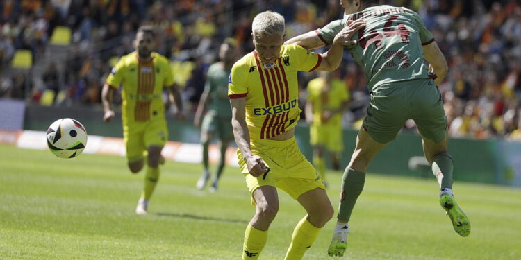 27.04.2025. Kielce. Mecz PKO BP Ekstraklasy: Korona Kielce – Jagiellonia Białystok / Fot. Jarosław Kubalski - Radio Kielce