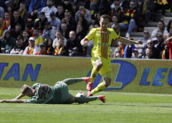 27.04.2025. Kielce. Mecz PKO BP Ekstraklasy: Korona Kielce – Jagiellonia Białystok / Fot. Jarosław Kubalski - Radio Kielce