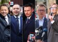 Na zdjęciu (od lewej): Rafał Trzaskowski, Karol Nawrocki, Sławomir Mentzen, Szymon Hołownia, Magdalena Biejat / Fot. PAP