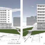 Kielce, ul. Daszyńskiego. Wizualizacja budynku. / Źródło: NZOZ Profilaktyka