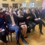 08.05.2025. Sandomierz. Spotkanie z wiceminister kultury Bożeną Żelazowską, generalnym konserwatorem zabytków / Fot. Grażyna Szlęzak - Radio Kielce