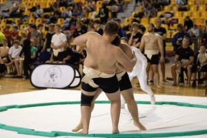 10.05.2025. Kielce. Zawody Pucharu Polski Kadetek i Kadetów, Młodziczek i Młodzików oraz Dzieci w Sumo / Fot. Adrian Dróżdż
