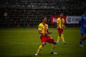 10.05.2025. 29. kolejka Betclic III ligi: Podhale Nowy Targ - Korona II Kielce / Fot. Adrian Dróżdż – Radio Kielce