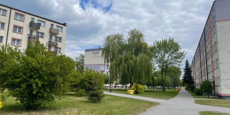Końskie. Konecka Spółdzielnia Mieszkaniowa / Fot. Magdalena Galas-Klusek - Radio Kielce
