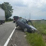 27.05.2025. Łukawa. Wypadek / źródło: KPP Sandomierz