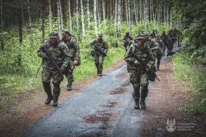 23.05.2025. Kielce. „Pętla taktyczna” terytorialsów. / Fot. ŚBOT