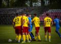 10.05.2025. 29. kolejka Betclic III ligi: Podhale Nowy Targ - Korona II Kielce / Fot. Adrian Dróżdż – Radio Kielce