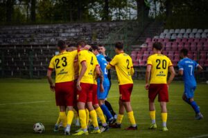 10.05.2025. 29. kolejka Betclic III ligi: Podhale Nowy Targ - Korona II Kielce / Fot. Adrian Dróżdż – Radio Kielce