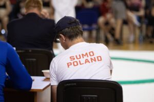 10.05.2025. Kielce. Zawody Pucharu Polski Kadetek i Kadetów, Młodziczek i Młodzików oraz Dzieci w Sumo / Fot. Adrian Dróżdż