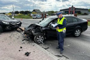 09.05.2025. Busko-Zdrój. Wypadek / Fot. Policja
