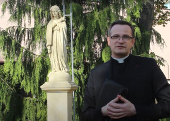 Na zdjęciu: ks. prof. Marcin Kowalski / Fot. Powołani TV - YouTube