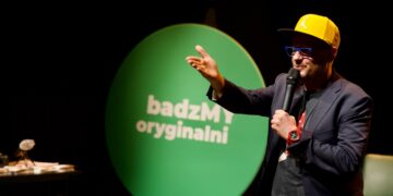 Producent wydarzenia - psycholog Adrian Zalewski - Akcja BądźMY Oryginalni! / Fot. materiały prasowe