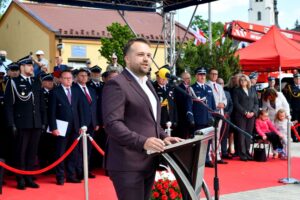 30.05.2025. Starachowice. Wojewódzkie obchody Dnia Strażaka / Fot. Powiat Starachowicki