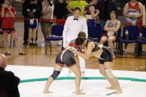 10.05.2025. Kielce. Zawody Pucharu Polski Kadetek i Kadetów, Młodziczek i Młodzików oraz Dzieci w Sumo / Fot. Adrian Dróżdż