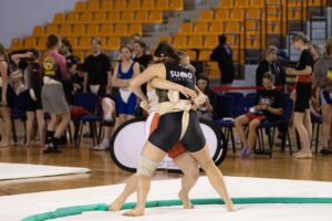 10.05.2025. Kielce. Zawody Pucharu Polski Kadetek i Kadetów, Młodziczek i Młodzików oraz Dzieci w Sumo / Fot. Adrian Dróżdż