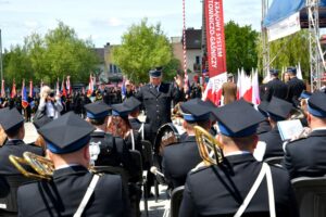 30.05.2025. Starachowice. Wojewódzkie obchody Dnia Strażaka / Fot. Powiat Starachowicki