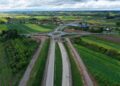 18.05.2025. Budowa obwodnicy Opatowa w ciągu dróg DK9 i S74 / Fot. Jarosław Kubalski – Radio Kielce