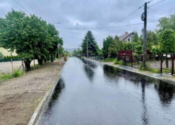Starachowice. Ulica 6 Września po remoncie / Fot. Marek Materek - Facebook