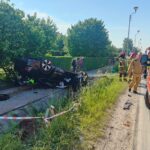 Pięć osób rannych po zderzeniu dwóch samochodów - Radio Kielce 28.05.2025. Morawica. Wypadek / Fot. Daniel Czwartosz - Radio Kielce