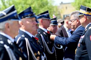 30.05.2025. Starachowice. Wojewódzkie obchody Dnia Strażaka / Fot. Powiat Starachowicki