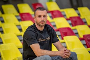 Na zdjęciu: Viktor Popov / Fot. Korona Kielce