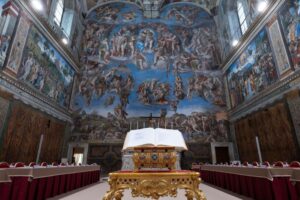 Pałac Watykański. Kaplica Sykstyńska / Fot. Portal VaticanNews