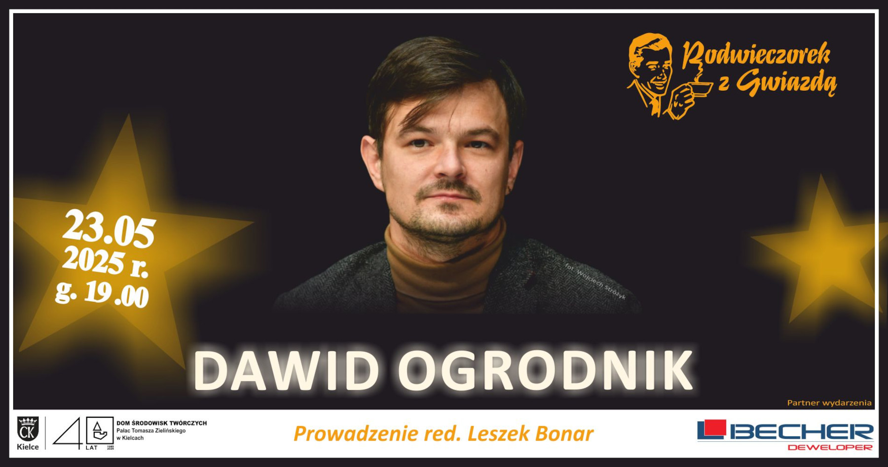 Podwieczorek z Gwiazdą – spotkanie z Dawidem Ogrodnikiem - Radio Kielce