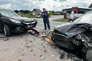 09.05.2025. Busko-Zdrój. Wypadek / Fot. Policja