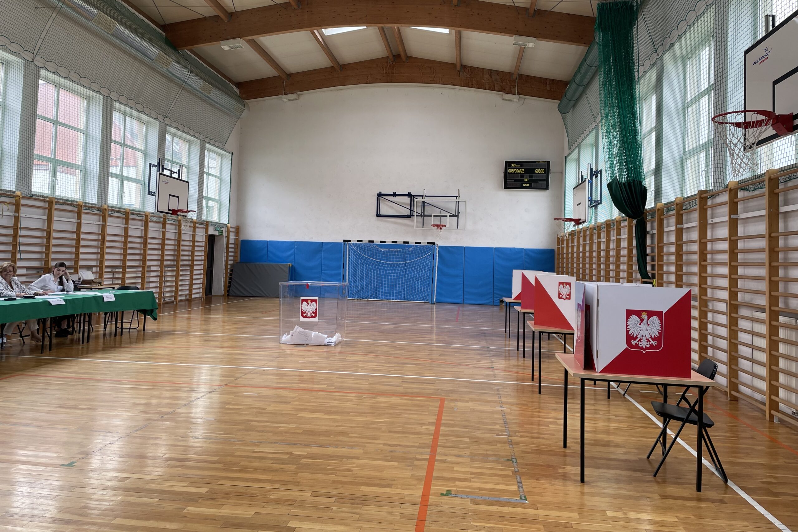 Frekwencja w Końskich to na razie około 20 procent - Radio Kielce 18.05.2025. Końskie. Wybory prezydenckie / Fot. Magdalena Galas-Klusek - Radio Kielce