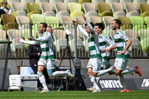 11.05.2025. Gdańsk. Mecz 32. kolejki PKO BP Ekstraklasy: Lechia Gdańsk - Korona Kielce / Fot. PAP/Marcin Gadomski