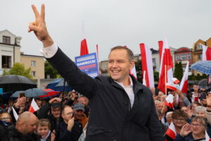 Nawrocki na wiecu: mój marsz nie jest marszem po władzę, jest marszem dla Polski