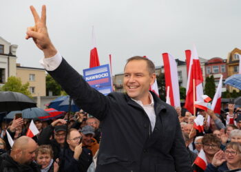 Nawrocki na wiecu: mój marsz nie jest marszem po władzę, jest marszem dla Polski